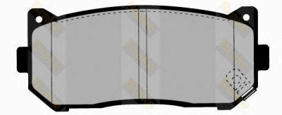 BRAKE ENGINEERING pa1353 -  Комплект тормозных колодок, дисковый тормоз